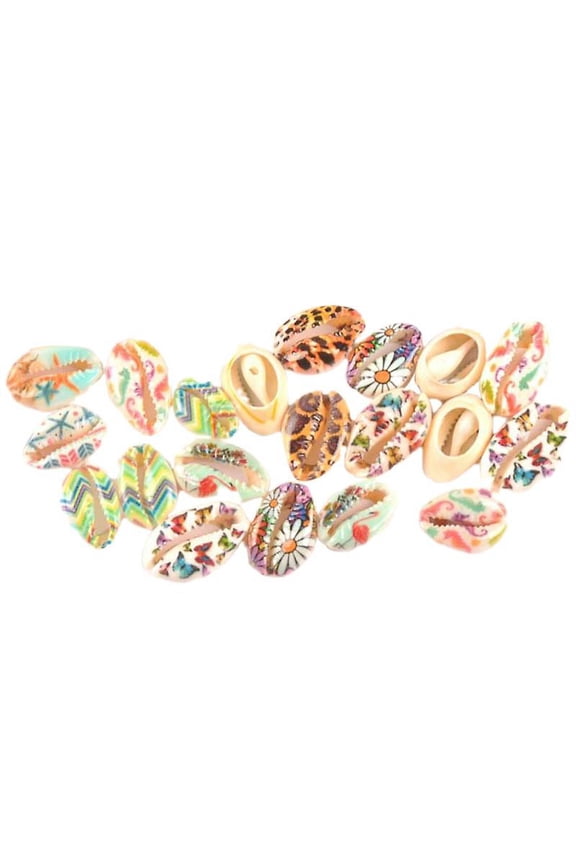 20pcs Diy Shell Earring