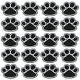 thumbnail image 1 of 20pcs Dog Paw Puppy Iron On Embroidered Patches Appliques for Sewing Cloth, 1 of 5