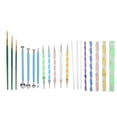 20pcs Dotting Tool DIY Ball Stylus Acrylic Rods Double Sided Dotting