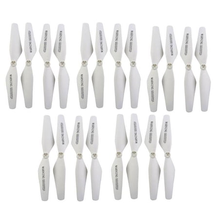 20pcs Drone Propellers Props RC Quadcopter Rotor Spare Parts for Z3 Repair , CCW