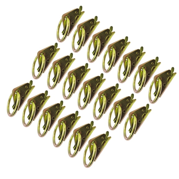20pcs E Track Cargo Anchors Antislip Grip Trailer Fasteners Suitable For Secure Transport Quick Installation