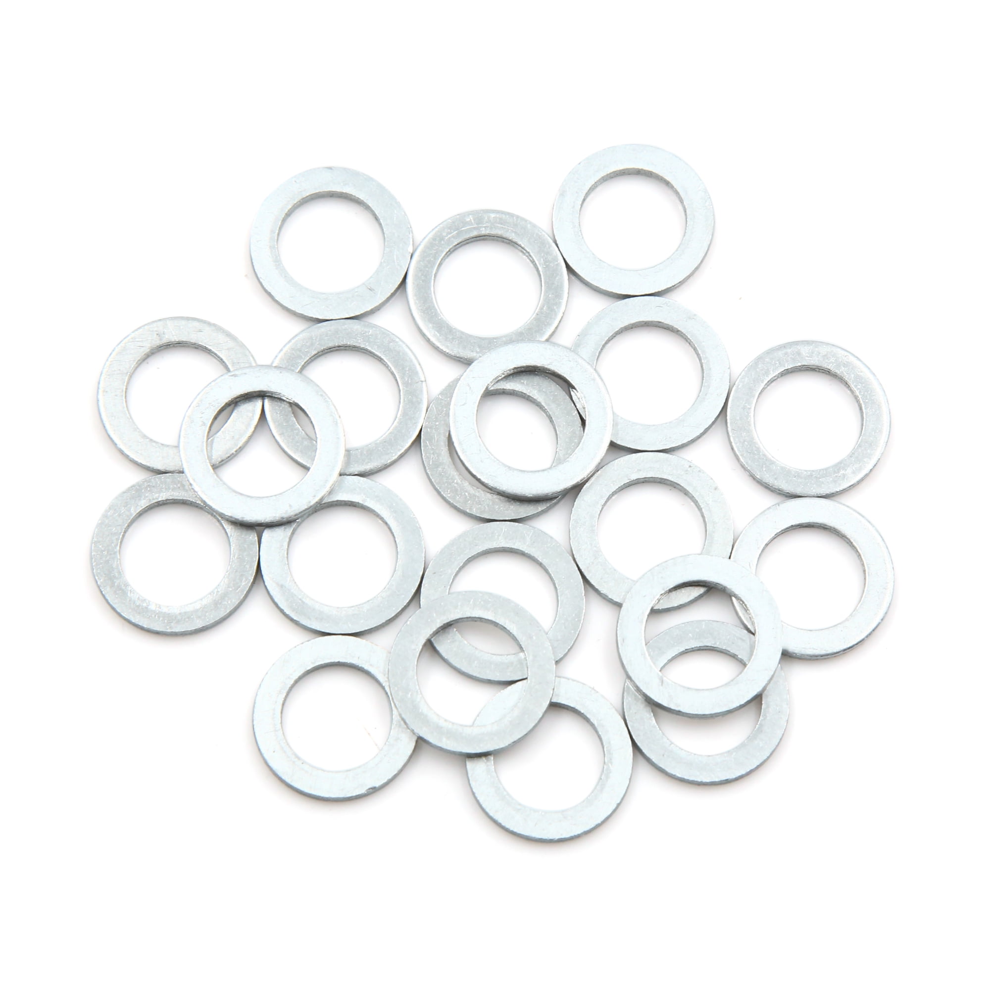 20pcs Engine Oil Crush Washers Drain Plug Gaskets 12mm ID. 19.7mm OD. for Auto Car