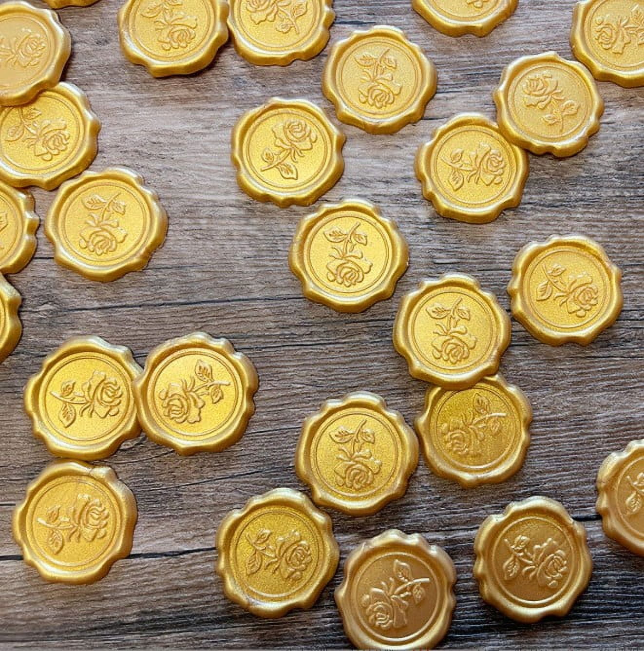 20pcs Envelope Wax Seals Decorative Envelope Seals Stickers Small