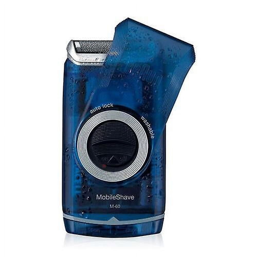 Braun M60 Men's Foil Hair Shaver Battery Operated Washable Mobile Shaver
