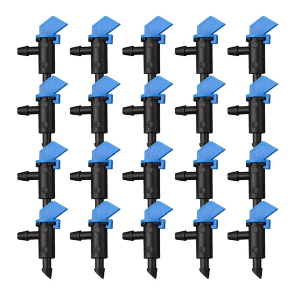 20pcs Flag Drip Dripper Garden Agricultural Greenhouse Micro Drip Irrigation Emitter Watering Dripper