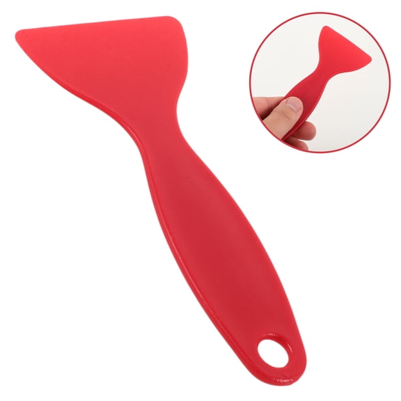 PENIKOKO 20Pcs Refrigerator Cleaning Scraper Red Plastic Kitchen Accessory