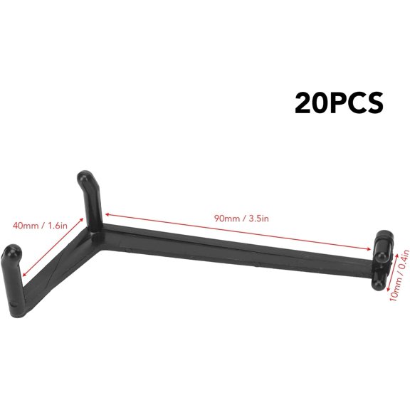 20pcs Fruit Tree  Limb Spreader Tool with Long Handle for Bonsai Modeling and Plant Training