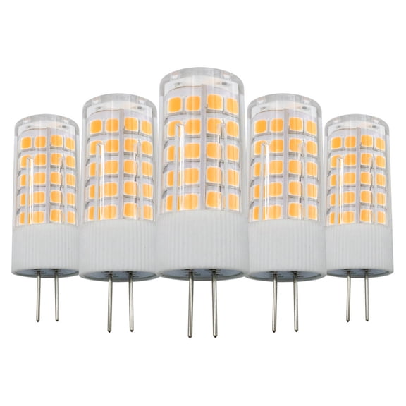 20pcs G4 Bi-Pin 5W LED bulb 64-2835 Ceramics Lamp Warm White 120V Highlight #H