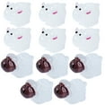 thumbnail image 1 of 20pcs Glow in the Dark Mini Sheep Figurines, Resin Animal Statues for Miniature Garden Decor and Collectibles, 1 of 6