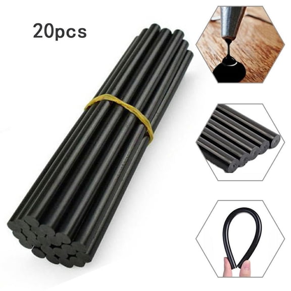 20pcs Glue Sticks Paintless Dent Repair Puller Car Body Hail Removal Kit - 7x190mm