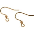 thumbnail image 1 of 20pcs Golden 304 Stainless Steel Earring Hook Findings EarWires Earring Findings, 1 of 1