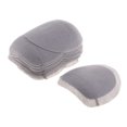 thumbnail image 1 of 20pcs Gray Cotton Shoulder Pads Sew In Padding Sewing Accessories, 1 of 6