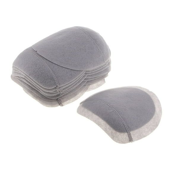20pcs Gray Cotton Shoulder Pads Sew In Padding Sewing Accessories
