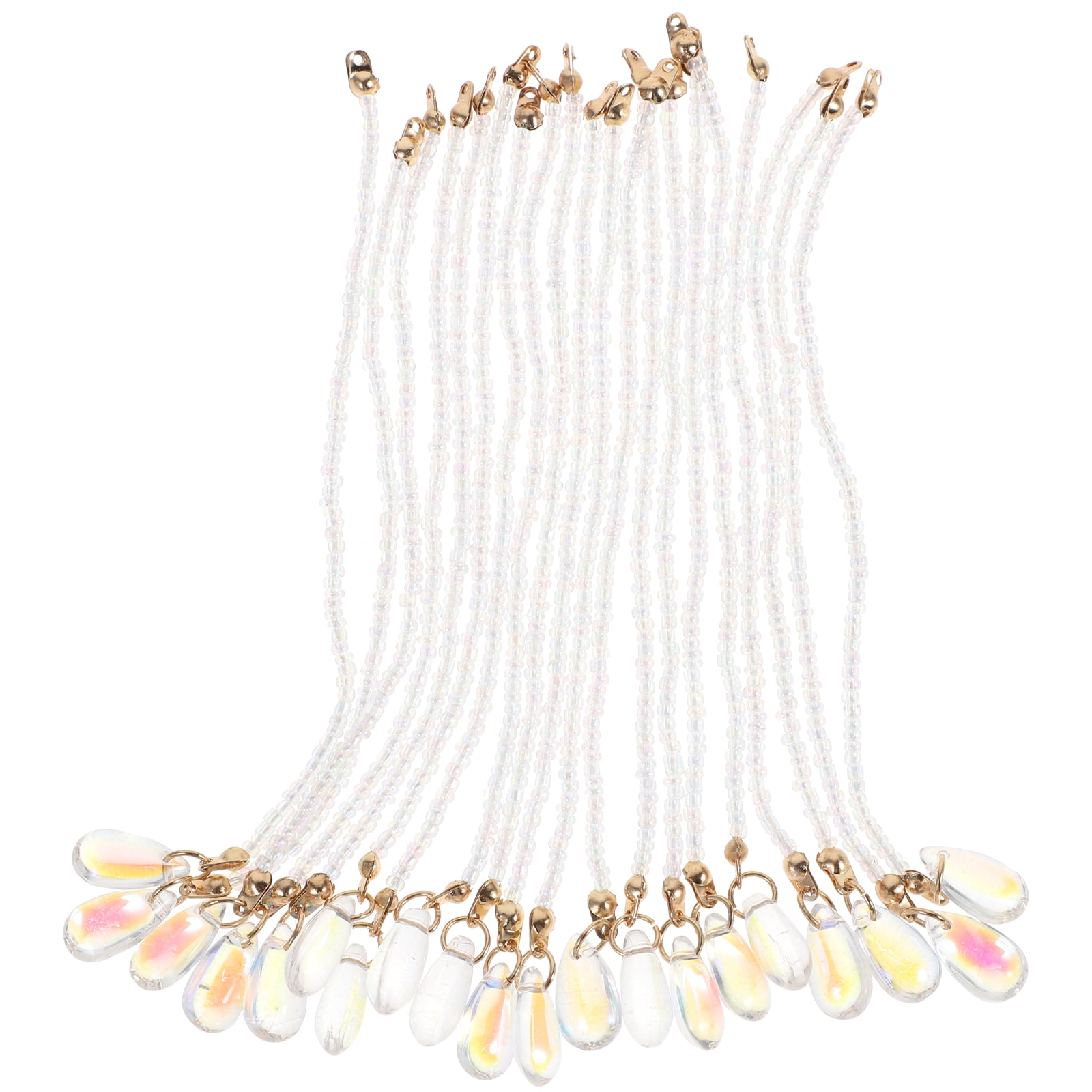 Chan Luu beaded hair clips Chan Luu Daphne Beaded Necklace in Citrine Mix - Bliss Boutiques main image 4