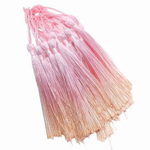 20pcs Handmade Tassels Silk Fringes For Bookmarks Key Chain Craft Accessories