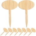 20pcs Horticultural Tags Wooden Plant Tags Landscape Signs Garden