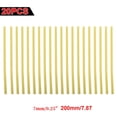 thumbnail image 1 of 20pcs Hot Glue Sticks Yellow Paintless Car Dent Repair Kit for Crafts 7*200mm, 1 of 11