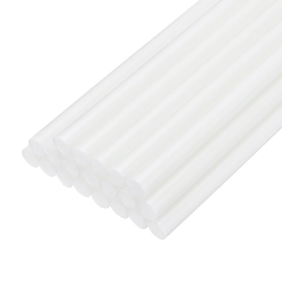 20pcs Hot Melt Glue Gun Sticks, 200mm Long x 11mm Diameter for Hot Glue Gun, White