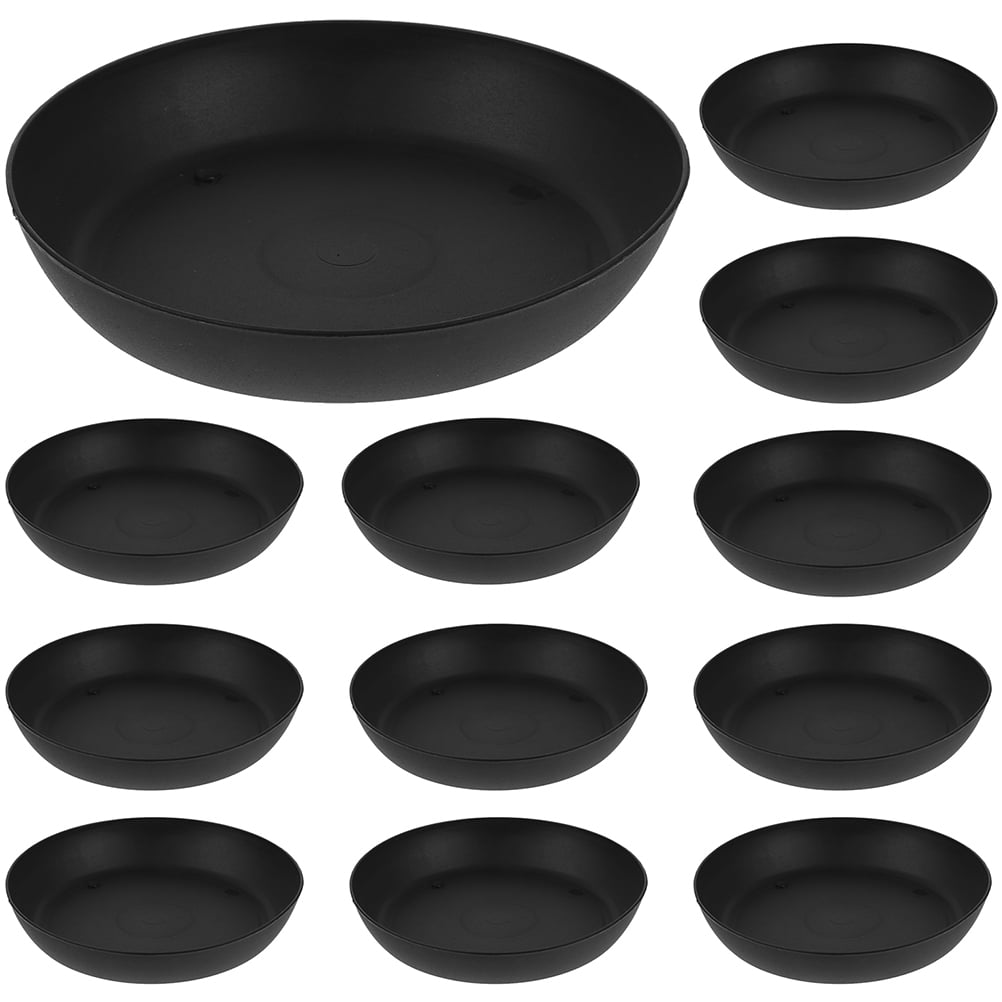 20pcs Household Plant Pot Saucers Garden Plants Water Trays Plant