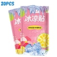 thumbnail image 1 of 20pcs Instant Cooling Patches – Adhesive Body Cooling Gel for Hot Weather, Exercise & Outdoor Comfort, 1 of 7