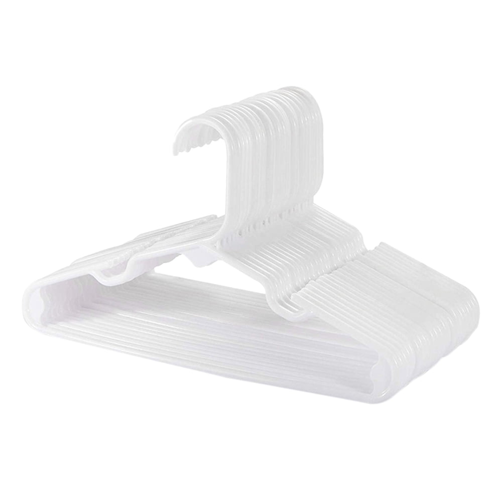 20pcs Kids Clothes Hangers Practical Clothes Hangers Plastic Clothes