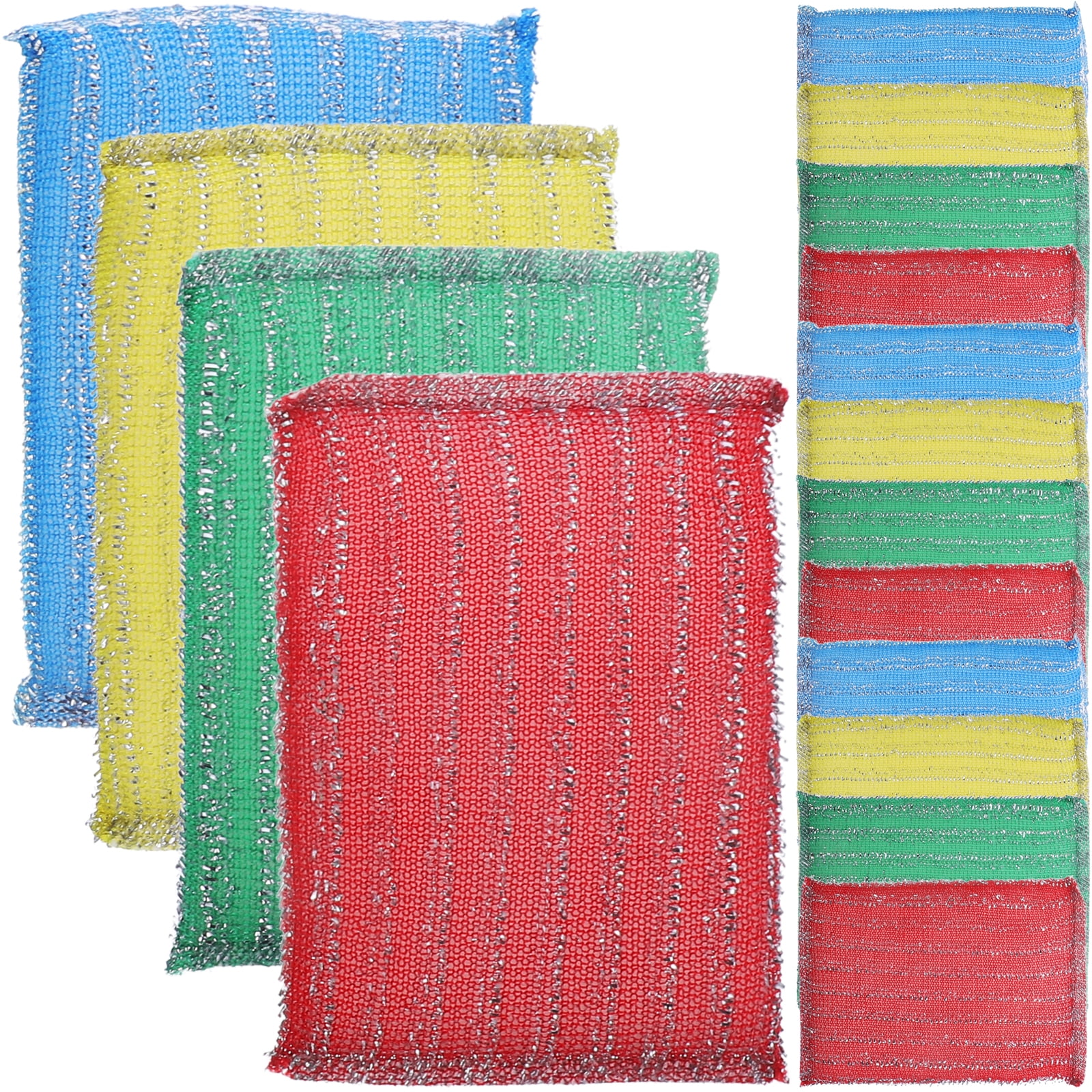 20pcs Kitchen Cleaning Sponge Dish Washing Cloth Practical Scrub Sponge