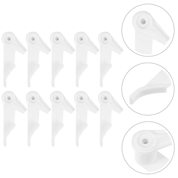 20pcs LED Ceiling Light Clips Plastic Buckles Lamp Shade Fixing Accessories for Easy and Secure Installation