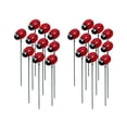 thumbnail image 1 of 20pcs Ladybug Garden Stake Decoration Waterproof Flower Pot Yard Lawn Ornaments, 1 of 7