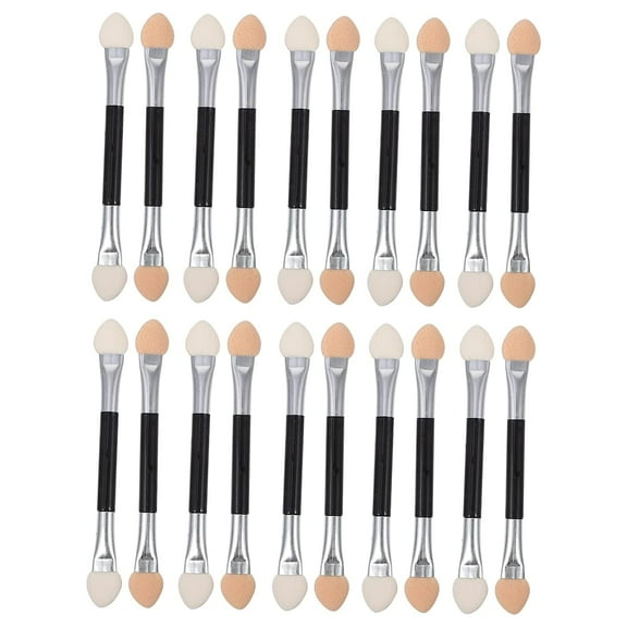 20pcs Latex Eye Shadow Stick Foam Sponge Make up Applicators for Face Makeup Sponge Makeup Eyeshadow Brush Eyeshadow Sponge Tip Applicators Cosmetic Applicators Makeup Brush Nib