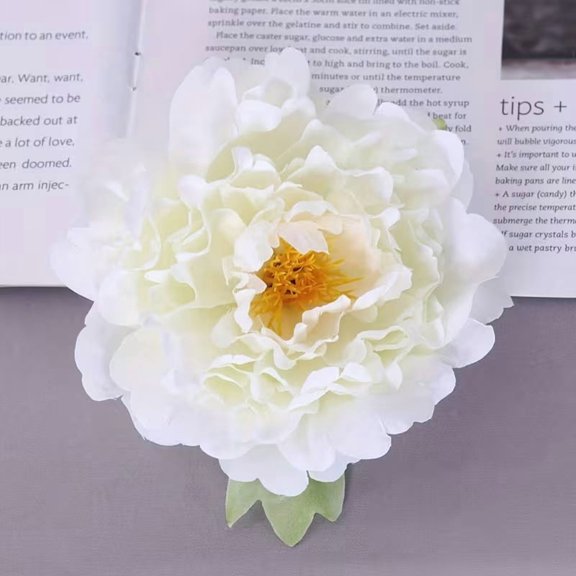 20pcs Lifelike Artificial Peony Flower Heads for Wedding Centerpieces Home Decor DIY Floral Arrangements