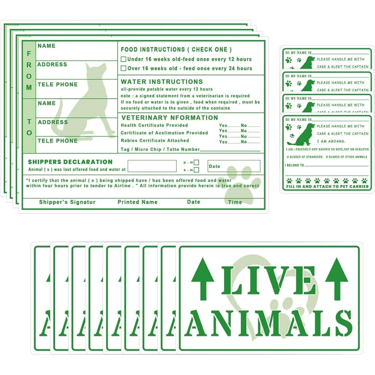 20pcs Live Animals with Arrow Sticker Live Animal Stickers for Airline Cargo Crates Live Animal Shipping & Handling Instruction Labels - Walmart.com 20pcs-live-animals-with-arrow-sticker-live-animal-stickers-for-airline-cargo-crates-live-animal-shipping-handling-instruction-labels-walmart-com