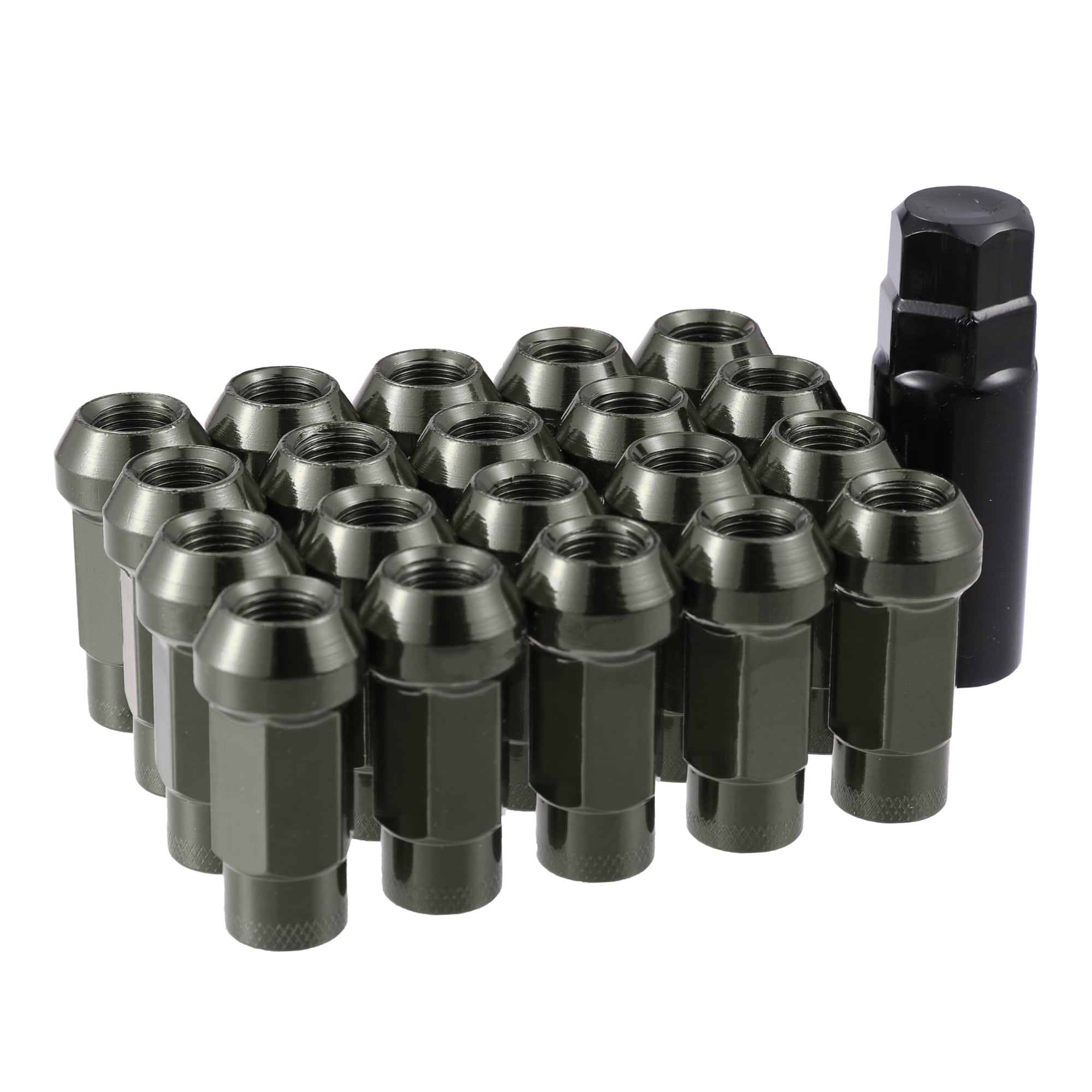 20pcs M12x1.5 Car Wheel Lug Nuts Car Taper Acorn Wheel Lug Nuts
