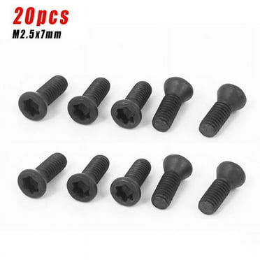 20pcs M2.5 M3.5 M4 Torx Screws For Replaces Carbide Insert CNC Lathe Tools