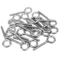 thumbnail image 1 of 20pcs M4 Eye Bolt Stainless Steel Ring Bolts Machine Welded Closed Screw Rod Bolt Threaded Eyebolt for Lifting Ringbolts Eyebolts Metric Thread, 1 of 9