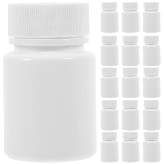 LITINKIMI Chemical Containers Plastic 20Pcs 2.36X1.38X1.18in