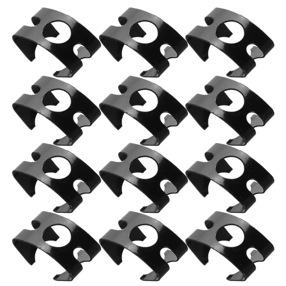 Black Metal Vehicle Cable Clip for Brake Lines and Gear Lines Durable and Firmly Attached for Cable