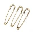 thumbnail image 1 of 20pcs Metal Large Safety Pins Brooch Base Hook for For DIY Lock Jewelry Blankets Clothes Craft Making Accessory Supply Materials, 1 of 7
