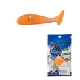 thumbnail image 1 of 20pcs Micro T-Tail Soft Fishing Lures Ultralight Paddle Tail Swimbaits for Panfish Trout Crappie Bass Perch Bionic Finesse Gear for Rivers and Lakes, 1 of 4