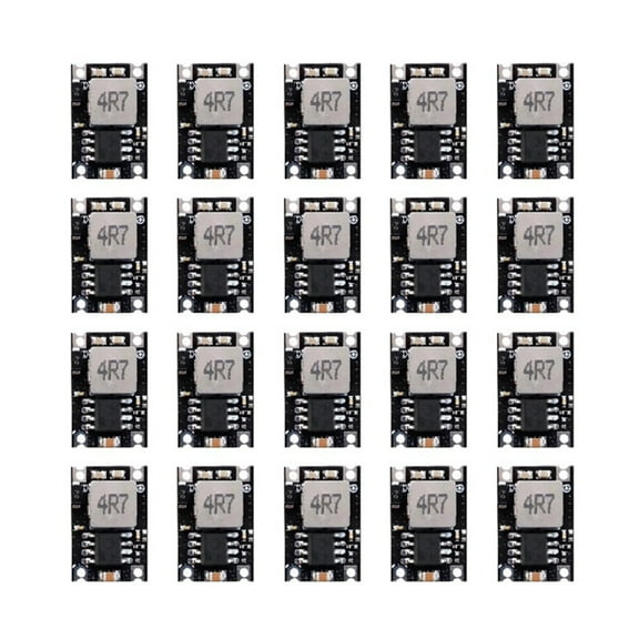 20pcs Mini DC-DC Buck Converter Board 5V-30V to 3.3V Regulator PCB Board Power Supply Step-Down Module