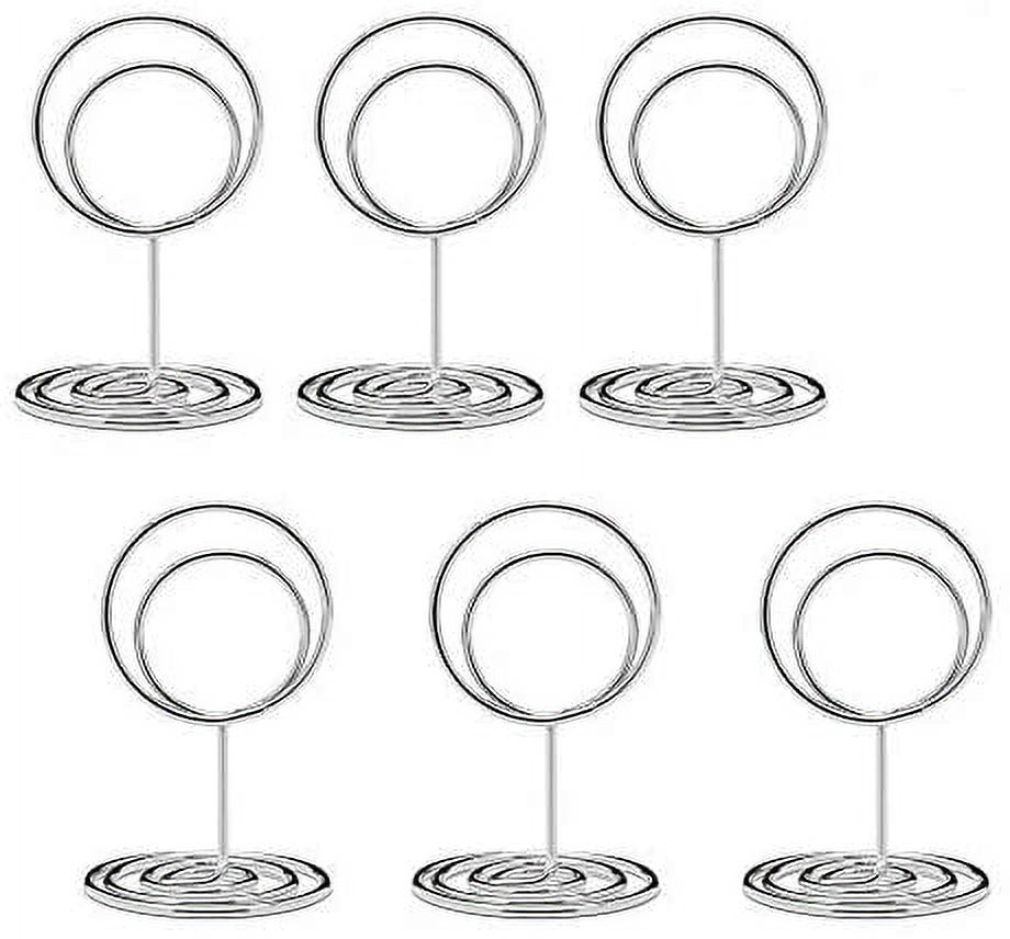 20pcs Mini Place Card Holders, Cute Table Number Holders, Classy Table