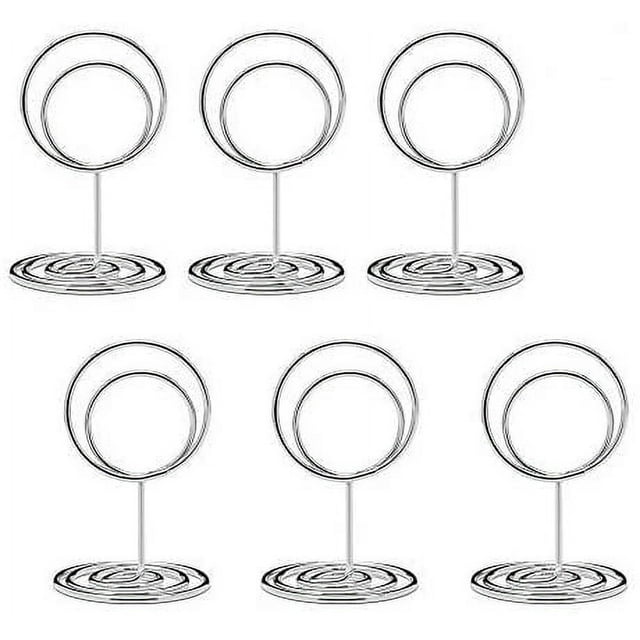 20pcs Mini Place Card Holders, Cute Table Number Holders, Classy Table