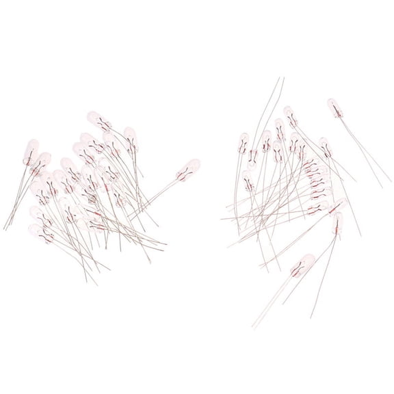 20pcs Miniature 3/4mm 6V 12V Lamp Light Bulb Edison Incandescent Filament Rice