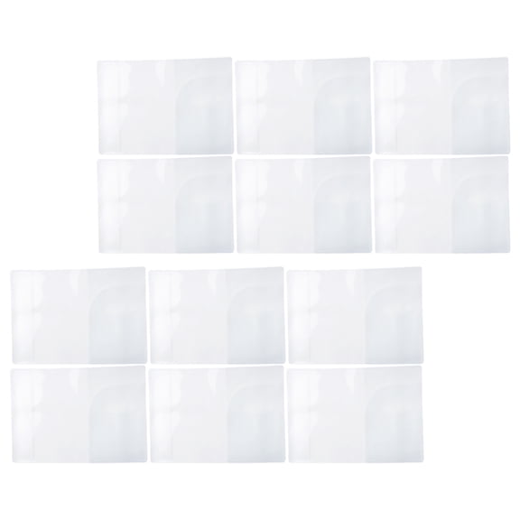 20pcs Multipurpose Clear Travel Passport Cover Passport Holder Waterproof Card Ticket Storage Holder