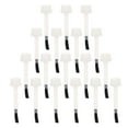 20pcs Nail Polish Bottle Nail Gel Bottle Brush Nail Shop Supplies (11mm