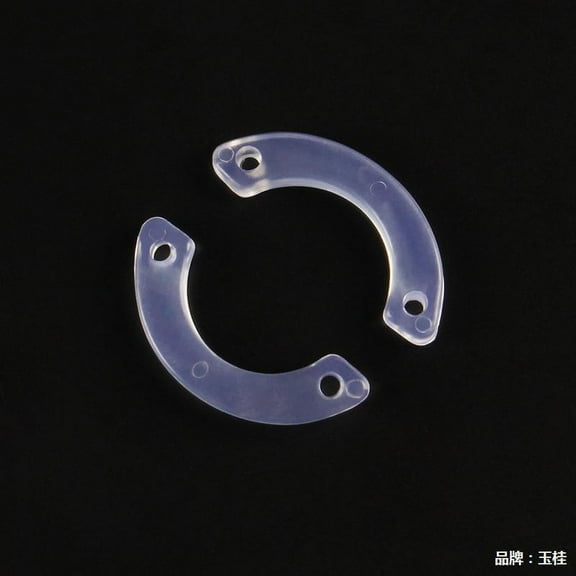 20pcs Non Slip Plastic Drawer Stops with Screws for Furniture Chest Repair Tool