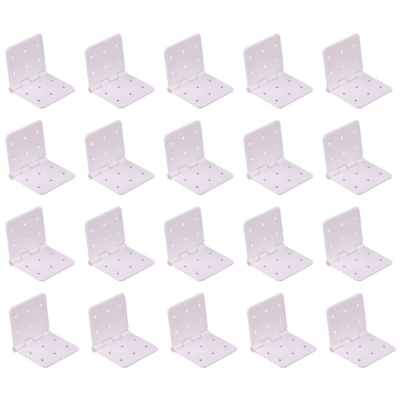 20pcs Nylon Hinges for Model Aircraft Enhancing Stability and Easy Installation on Various Control Application
