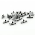 thumbnail image 1 of 20pcs On/Off/On 3-Position 8 Pin DPDT 2P2T Vertical Surface Mount Device SMT Slide Switch, 1 of 1