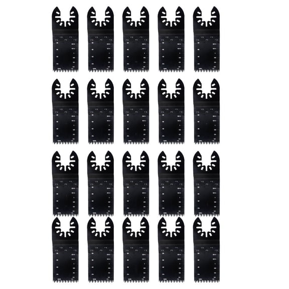 20pcs Oscillating Saw Blades for Precision Wood Multi Tool Blades Quick Release