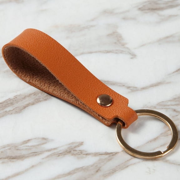 20pcs PU Leather Keychain with Iron Belt Loop Clip for Keys 10.5x3cm