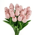 thumbnail image 1 of 20pcs PU Tulip Bouquet Flower Artificial Tulip Flowers Home Wedding Party Decor 13.5" for Easter Valentine’s Day Gifts in Bulk Kitchen Decorations, 1 of 6